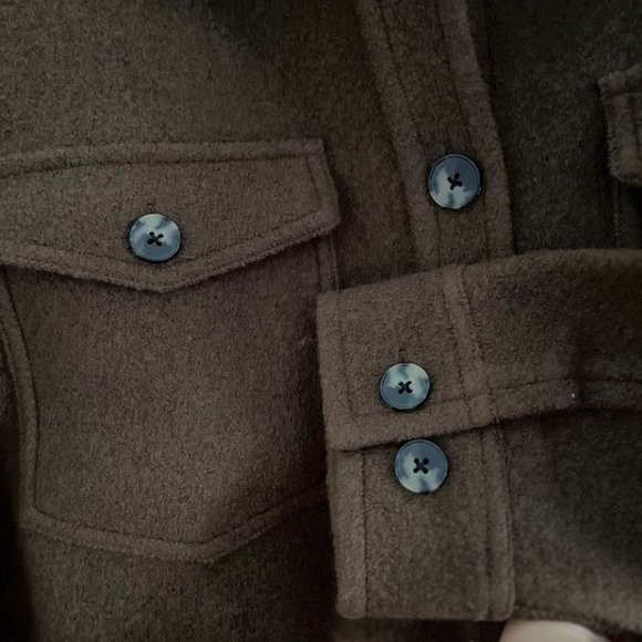 Aritzia Ganna Wool Brown Jacket - Picture 3 of 8